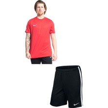 Nike M Nk Dry Park1 Siyah Şort+Tişört Kombin