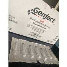 Genject 2 ml 3parça 21G 0.80X38MM Enjektör - 250Lİ