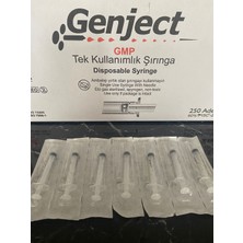 Genject 2 ml 3parça 21G 0.80X38MM Enjektör - 250Lİ