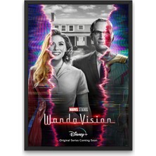 NOKEM Çerçeveli WandaVision Tablosu & WandaVision Dizi Tablo & WandaVision Afişi Tablo MLKNKM1