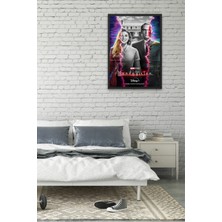 NOKEM Çerçeveli WandaVision Tablosu & WandaVision Dizi Tablo & WandaVision Afişi Tablo MLKNKM1