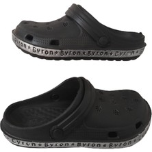 Byron Siyah Unisex Sabo Hastane Hemşire Terlik