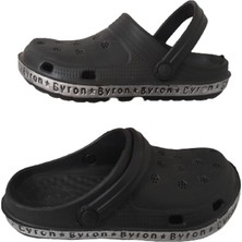 Byron Siyah Unisex Sabo Hastane Hemşire Terlik