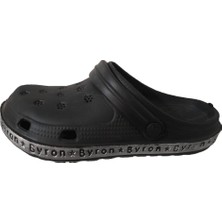 Byron Siyah Unisex Sabo Hastane Hemşire Terlik