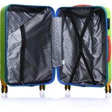 United Colors Of Benetton 14BNT100-02-YSL Yeşil Unisex Orta Boy Bavul