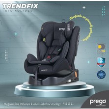 Prego door Trendfix 0-36 kg Isofix'li Oto KOLTUĞU-360° Dönebilen Oto Koltuğu