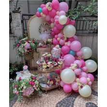 Eğlence Marketi Pembe Fuşy Balon Balon Zincir