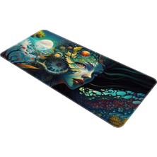 Helixsun Mouse Pad Büyük Boy Gaming Oyuncu Xl 70X30 cm Steady Girl