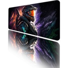 Helixsun Mouse Pad Büyük Boy Gaming Oyuncu Xl 70X30 cm Master-Chıef