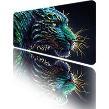 Helixsun Mouse Pad Büyük Boy Gaming Oyuncu Xl 70X30 cm Leopard