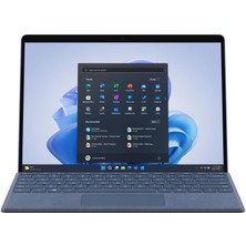 Microsoft Surface Pro 9- Intel I7 1255U- 13” (2880 x 1920) Touch- 16GB Ram- 256GB Ssd- WIN11H -  Sapphire - 1 Yıl Garanti- QIL-00035