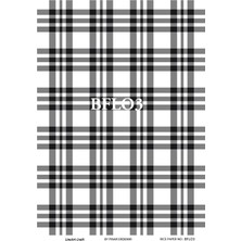 Lineart Bflo3 Siyah, Beyaz Buffalo Serisi Pirinç Dekopaj