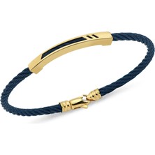 Lilarote Altın Erkek Bileklik