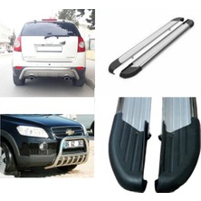 Chevrolet Captiva 2012 Öncesi Ön Arka Tampon Koruma Amazon Yan Basamak 3 Lü Set Kampanya