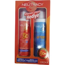 Neutracy 150 ml Güneş Kremi 50+ Spf+ Neutracy 150 ml Güneş Sonrası Losyon  Karma ve yağlı ciltler için