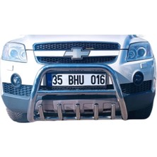 Güraks Chevrolet Captiva 2012 Öncesi Krom Ön ve Arka Tampon Koruma 2 Li Set