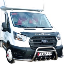 Güraks Ford Transit 2013 Sonrası Krom Ilaveli Ön Tampon Koruma