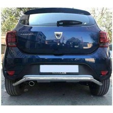 Güraks Dacia Sandero Safari Yan Basamak Ön ve Arka Koruma 2018 Sonrası 3 Lü Set