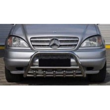 Güraks Mercedes Benz ml W 163 1998 2005 Arası Krom Ön Tampon Koruma Paslanmaz Çelik