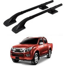 Güraks Isuzu Dmax 2012-2016 Ara Atkısız Tavan Çıtası Port Bagaj Siyah