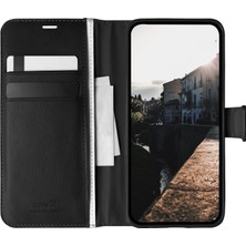 Canpay Oppo A15S Kılıf Case, Suni Deri, Kartlık Cüzdan Bölmeli Mıknatıslı Kapatma Kopçalı Standlı Kapaklı Kılıf