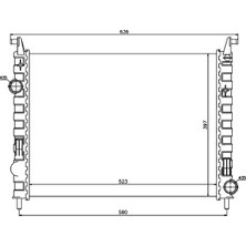 Fiat Albea/palıo/sıena/strada 1.3mjtd 02+ 51718122 mt  523*378*32