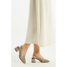 Tamer Tanca Kadın Derı Topuklu Sandalet 923 573 Bn Ayk Y23