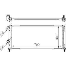Fiat Doblo 1.3mjtd/1.9jtd 01+ 46807378 mt  700*308*26