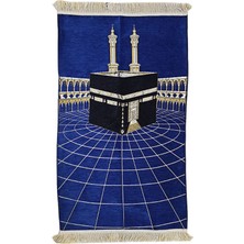 Çağrı Kabe Desenli Şönil Seccade