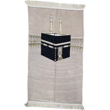 Çağrı Kabe Desenli Şönil Seccade