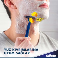 Gillette Blue3 Slalom Kullan At Tıraş Bıçağı 12'li