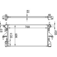 Fiat Ducato Iv - Cıtroen Jumper/relay - Peugeot Boxer 2.2/2.3/3.0 06+ 1382419080-1330X5/X6 mt  768*408*26