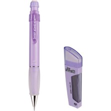 Serve Deep 0.7 mm Mekanik Kurşun Kalem Lavanta Yüksek Kalite Silgi ve Uç ile Ergonomik Tasarım