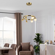 Lucea Branco 3+3'lü Eskıtme Ledlı Avıze 400 mm Kademelı