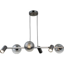 Lucea Tıerra 3+3 Kobalt Sıralı Avize 3XGU10+3XE27