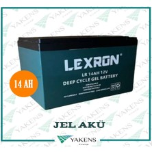 Lexron 14 Amper Jel Akü Lexron