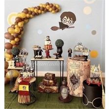 Eğlence Marketi Metalik Gold ve Pastel Kahverengi Balon Zinciri 100 Adet
