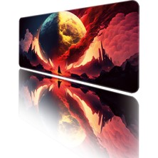 Helixsun Mouse Pad Büyük Boy Gaming Oyuncu Xxl 90X40 cm Bloodymoon