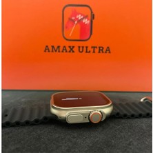 Amax Ultra Watch 8 Ultra 49MM Vidalı Amax Ultra Akıllı Saat