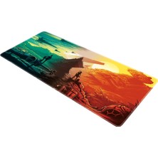 Helixsun Mouse Pad Büyük Boy Gaming Oyuncu Xxl 90X40 cm Galaxy-War