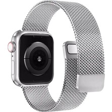 Shop Uygun Apple Watch Kordon Milano Loop Metal Mıknatıslı 42 - 44 - 45 - 49 mm Uyumlu