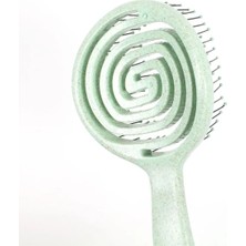 Nascita Eco Vegan Geri Dönüşümlü Saç Fırçası Yeşil