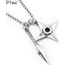 Anime Naruto Kuno ve Shuriken Weopons  Kolye