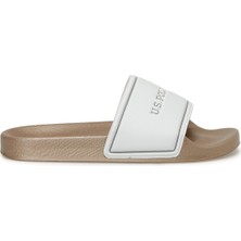 U.S. Polo Assn.  Sonıa 3fx Beyaz Kadın Terlik