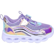 Buckhead 4246 Trio Shiny Hologram Jr Işıklı Çocuk Spor Ayakkabı
