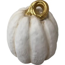 Boho Bazzar Polyester Krem Kabak Ev Aksesuarı 25CM