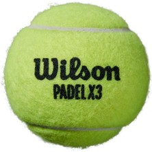 Wilson X3 Speed 3lü Padel Topu