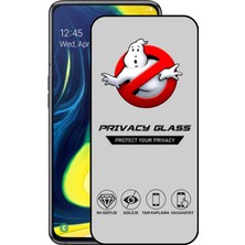 Caseart Samsung Galaxy A80 Tam Kaplayan Privacy Hayalet Temperli Ekran Koruycu Cam