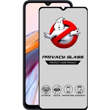 Caseart Xiaomi Redmi 12C Tam Kaplayan Privacy Hayalet Temperli Ekran Koruycu Cam