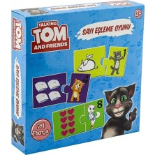 Konuşan Kedi Tom Resimli Sayı Eşleşme Eğitici Set